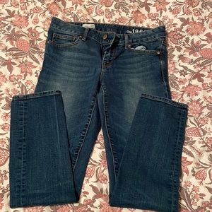 Gap 1969 Always Skinny Jeans - medium wash - 28R
